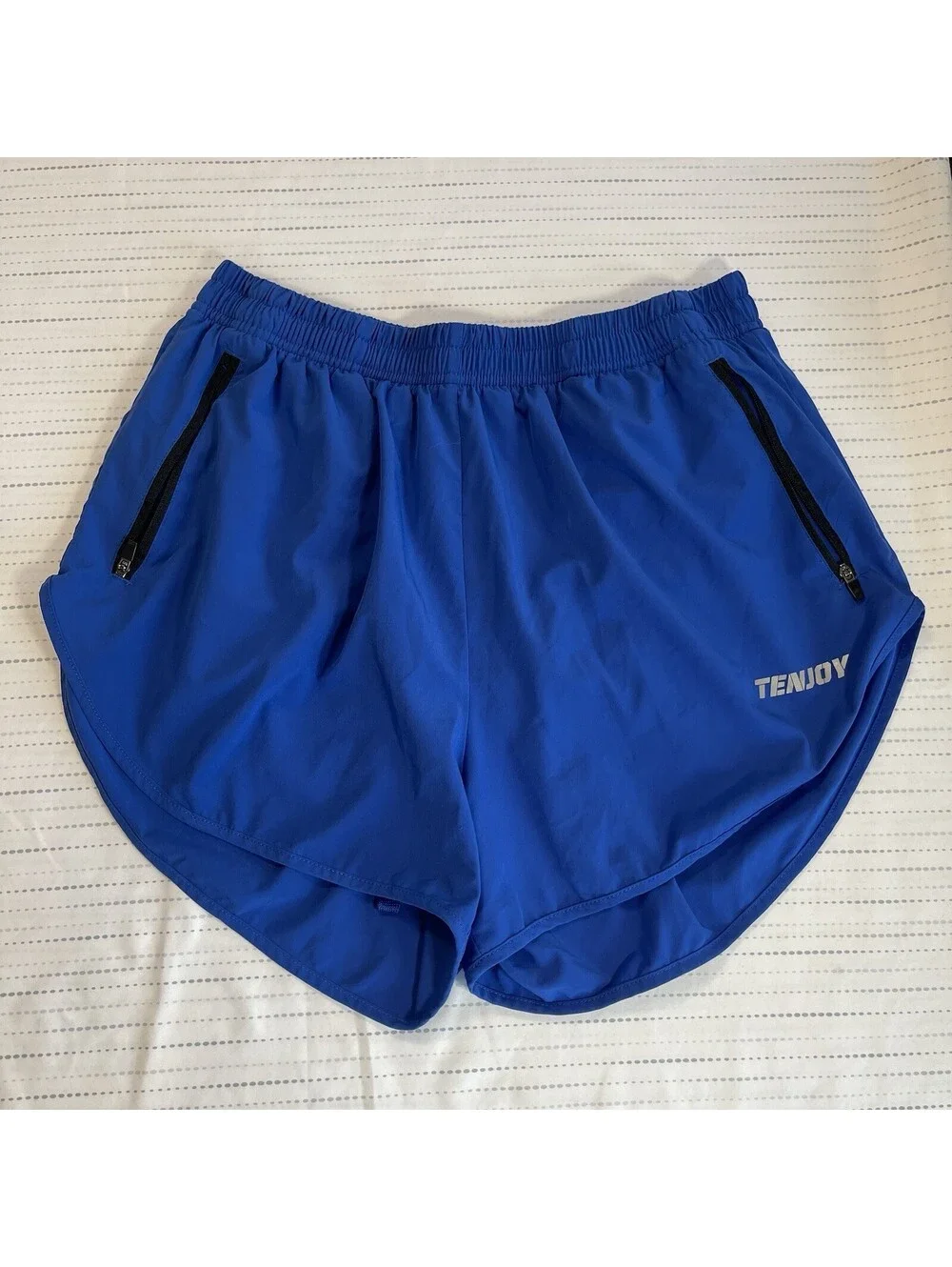 Tenjoy Men’s Large Athletic 3” Running Shorts (Multicolor Lot Of 5)